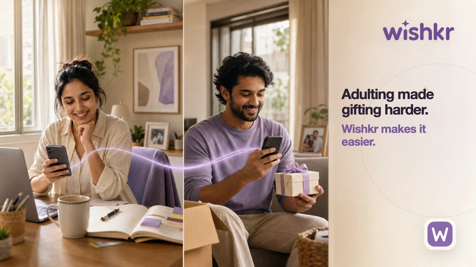 Adulting Made Gifting Hard. Wishkr Makes It Easier.