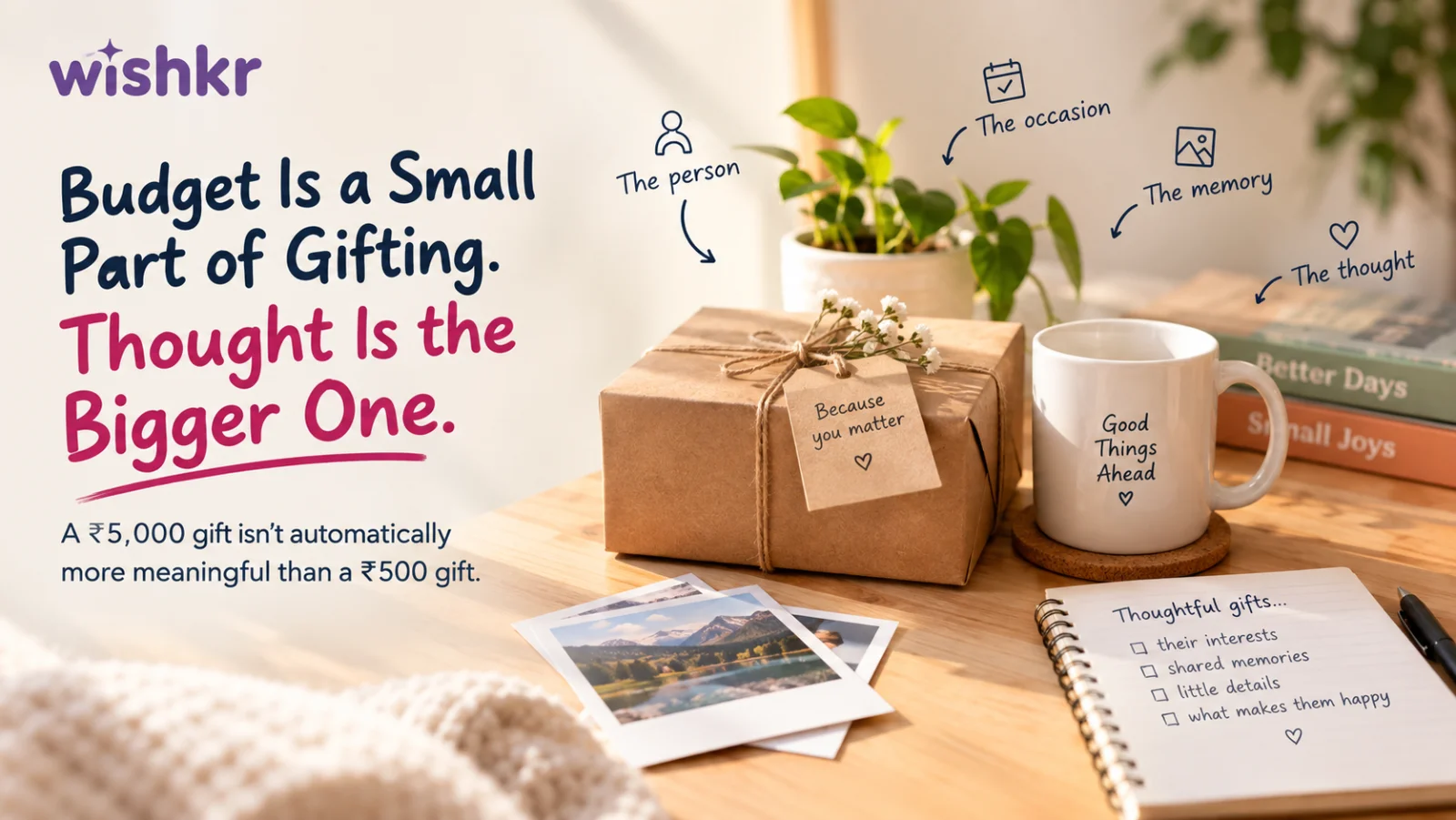 Budget Is a Small Part of Gifting. Thought Is the Bigger One.