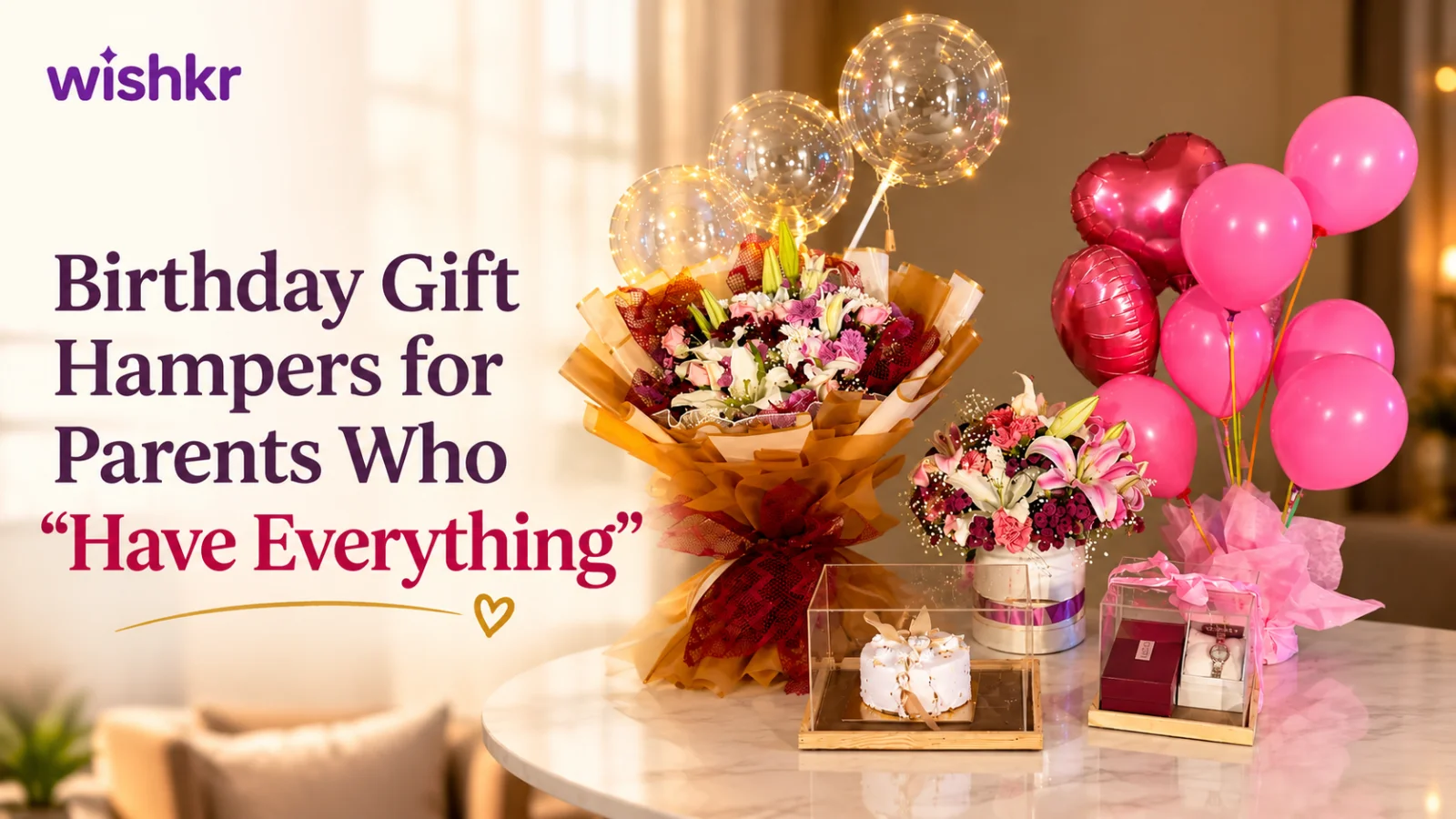 What Birthday Gift Hampers Suit Parents Who Have Everything?