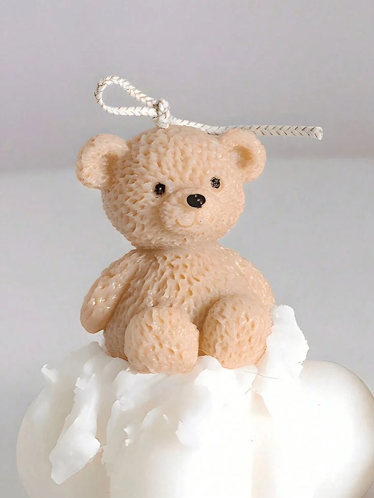 Teddy Bear Candle